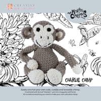 Knitty Critters Crochet Kits - CHARLIE CHIMP